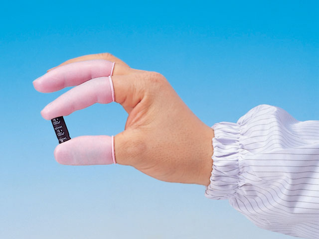 Pink finger cots