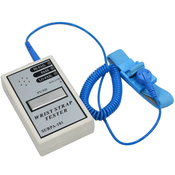 Surpa-181 tester for wrist strap